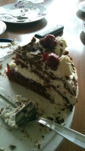 Schwarzwälder Kirschtorte (Black Forest gateau)