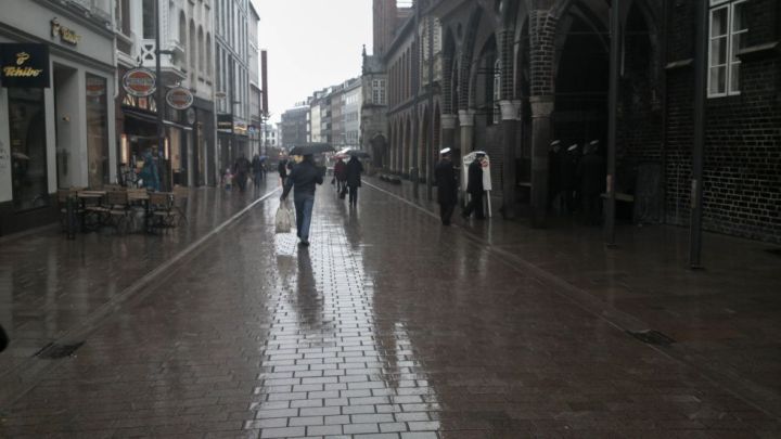Rainy Day in Lübeck