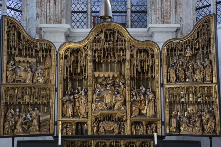 Antwerp Altarpiece St Marys Church Lübeck