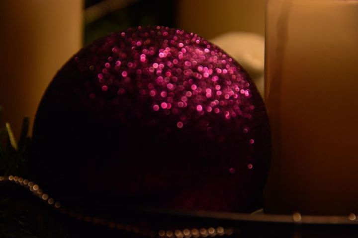 Christmas glitter ball