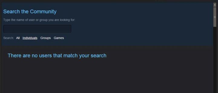 There are no users that match your search