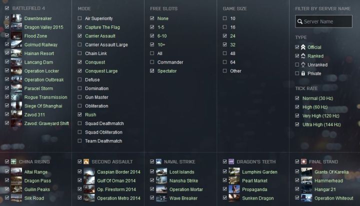 Find BF4 Servers With Spectator Mode To Take Better Screenshots