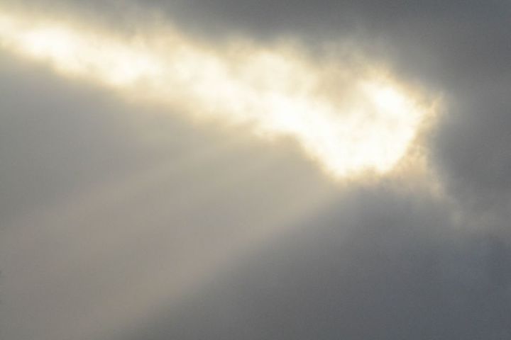 Sunshine through the clouds