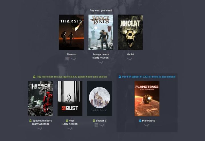 Humble Bundle Screenshot