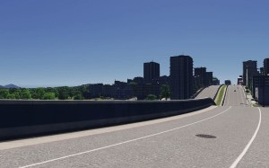Cities Skylines Screenshot - City Riverbank