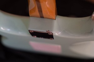 Fender Classic Series 50's Stratocaster in Surf Green with small paint damage