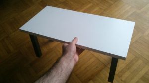 diy pc stand for my ikea alex karlby desk 1
