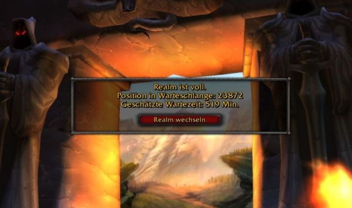wow classic queue times screenshot