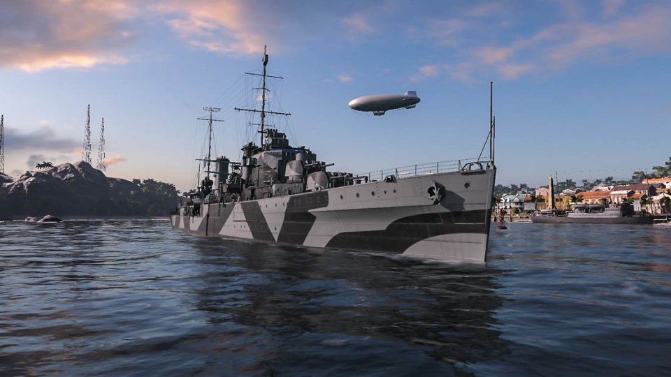 World of Warships Screenshot in Port - Perth