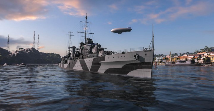 World of Warships Screenshot in Port - Perth