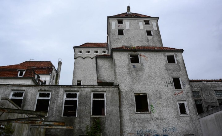 spooky abandoned place