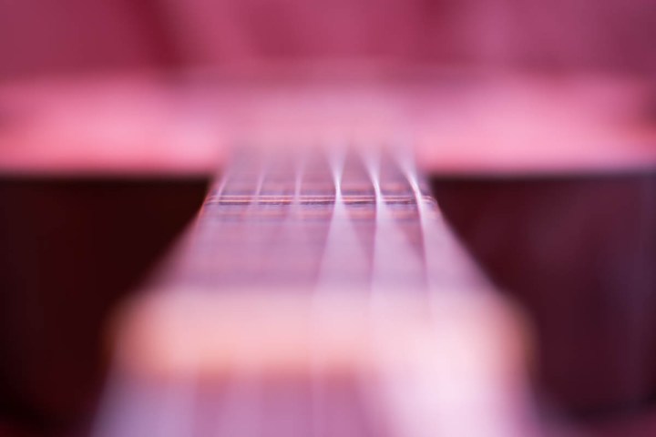 blurry guitar
