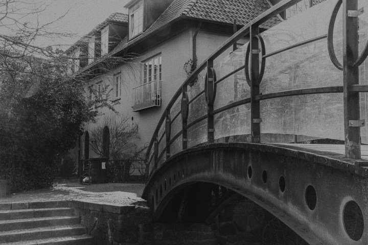 footbridge in bad oldesloe